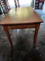 Eethoek grenen., Huis en Inrichting, Gebruikt, Vijf personen of meer, Rechthoekig, 50 tot 100 cm