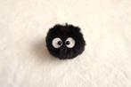 Pluche Soot Sprite van Totoro clip charm sleutelhanger, Verzenden, Nieuw, Knuffel of Figuurtje