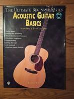 Acoustic Guitar Basics Gitaarboek beginner met cd, Muziek en Instrumenten, Bladmuziek, Ophalen of Verzenden, Gebruikt, Gitaar
