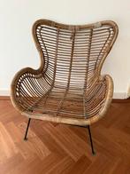 1x Rotan stoel, Huis en Inrichting, Fauteuils, Ophalen, Zo goed als nieuw, 50 tot 75 cm, Riet of Rotan