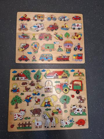 2x hele grote insteek puzzel beschikbaar voor biedingen