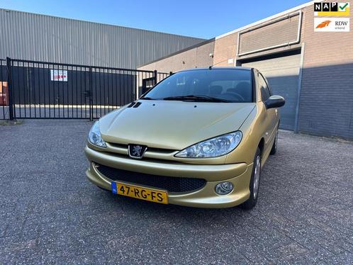 Peugeot 206 1.4 X-line Airco Elek. Pakket APK NAP., Auto's, Peugeot, Bedrijf, Te koop, ABS, Airbags, Airconditioning, Centrale vergrendeling