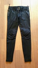 Alexander McQueen leren broek origineel maat 34 - 36, Lang, Ophalen of Verzenden