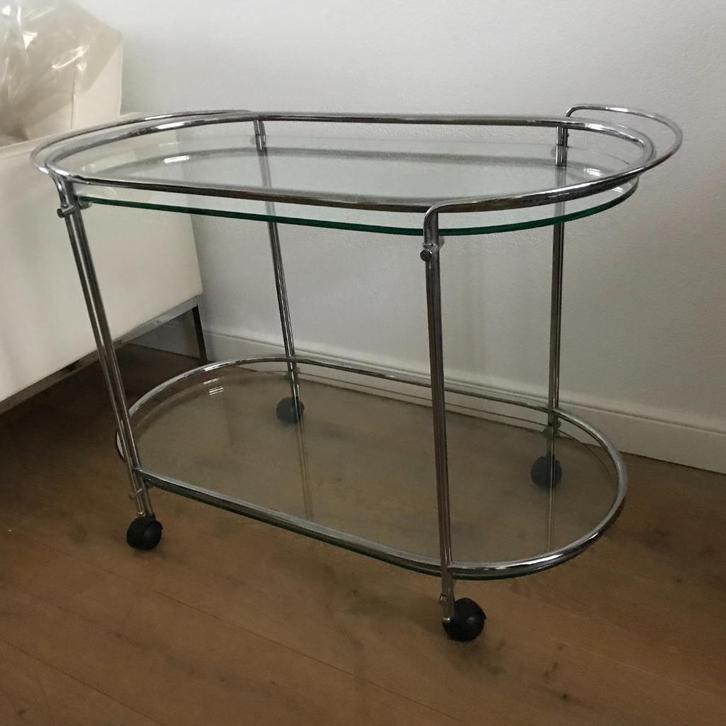 IZGS Vintage serveerwagen Galotti en Radice Riki T52, Verzamelen, Retro, Huis en Inrichting, Ophalen