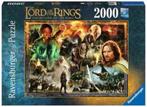 Ravensburger: Lord of the Rings: Return of the King 2000 stu, Hobby en Vrije tijd, Denksport en Puzzels, Nieuw, Ophalen of Verzenden