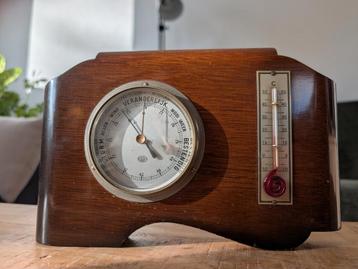 Weerstation Barometer met Thermometer beschikbaar voor biedingen
