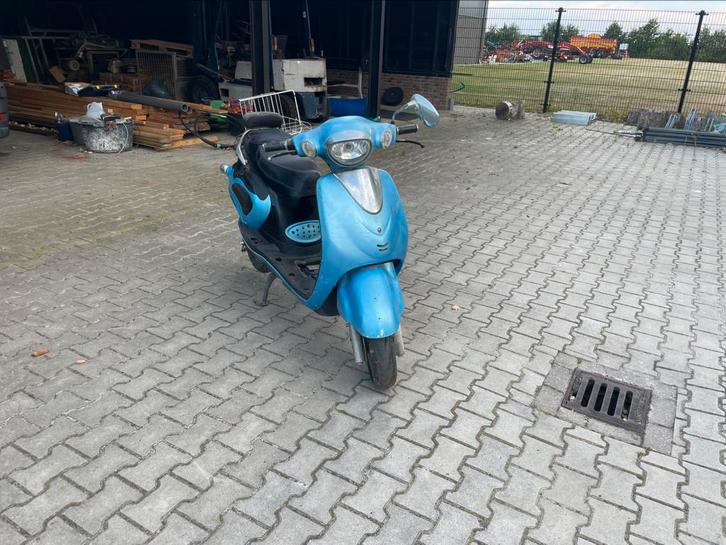 Tisong TM-300-B e-scooter – onbekende staat,, Fietsen en Brommers, Scooters | Overige merken, Gebruikt, Maximaal 25 km/u, Elektrisch