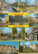 LEEUWARDEN Stadsgezichten Meerluik Groeten, Verzamelen, Verzenden, 1980 tot heden, Gelopen, Friesland