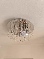Schitterende plafondlamp met glazen pegels, Huis en Inrichting, Lampen | Plafondlampen, Ophalen of Verzenden, Zo goed als nieuw