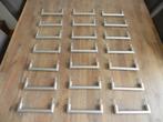 RVS handgrepen voor (keuken) kasten (21 stuks), Minder dan 50 cm, Gebruikt, Ophalen of Verzenden, Minder dan 25 cm