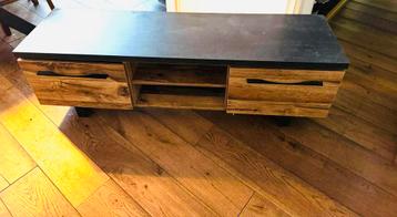 Tv-meubel Eikenhout/hout beschikbaar voor biedingen