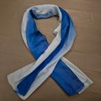 Nieuw in verpakking blauw witte sjaal, Ophalen of Verzenden, Nieuw, Maat 46/48 (XL) of groter, Sjaal