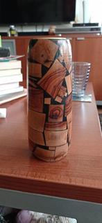 Prachtige jaren '60 vaas met cilinder. Handgemaakt!, Ophalen of Verzenden