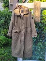 Lange tussenjas met capuchon van Only kakikleur, Kleding | Dames, Jassen | Winter, Maat 38/40 (M), Only, Ophalen of Verzenden