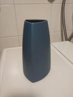Vintage 80's Amano Scheurich Germany vaas, Huis en Inrichting, Woonaccessoires | Vazen, Blauw, Aardewerk of Porselein, Ophalen of Verzenden