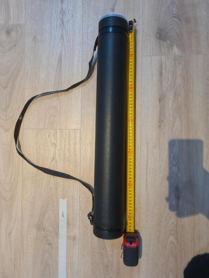 Uitschuifbare Posterkoker - Verstelbaar!, Hobby en Vrije tijd, Tekenen, Zo goed als nieuw, Overige typen, Ophalen of Verzenden