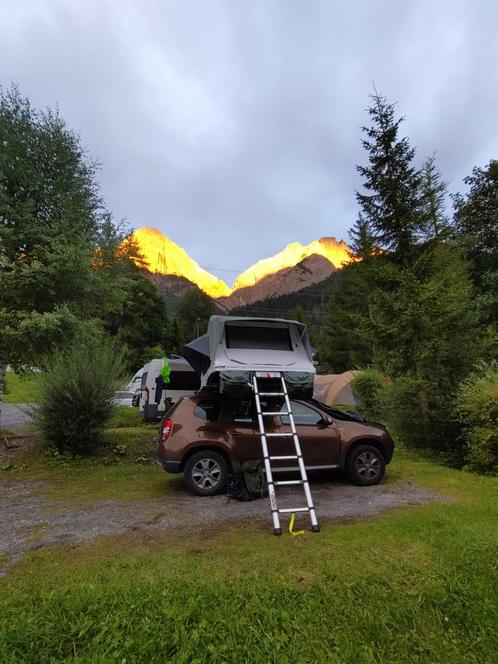 Quechua Daktent te huur (incl tassen), Caravans en Kamperen, Tenten, tot en met 2, Nieuw, Ophalen