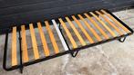 IKEA Logeerbed 80x195 cm, Ophalen, Gebruikt, Eenpersoons, Zwart