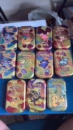 Pokemon 151 tins LEEG, Hobby en Vrije tijd, Ophalen of Verzenden, Nieuw, Overige typen