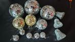 Disco, spiegeltjes ballen. Zilver, Ophalen of Verzenden, Zo goed als nieuw