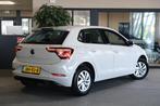 Volkswagen Polo 1.0 TSI Style DSG 95PK Ascot IQ Led ACC Appl, Gebruikt, 95 pk, 1104 kg, Leder en Stof