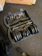 Bokszak (50kg), fitnessbank & gewichten - weinig gebruikt!, Ophalen of Verzenden, Zo goed als nieuw, Armen, Fitnessbank