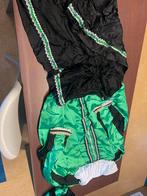 Groen Zwart Pietenpak met Kraag en Muts, Ophalen of Verzenden, Gebruikt
