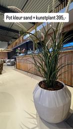Kunstplant met polyester pot, Kunststof, Minder dan 30 cm, Rond, Ophalen of Verzenden