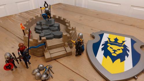 stoere playmobil burcht met ridders, Kinderen en Baby's, Speelgoed | Playmobil, Gebruikt, Ophalen