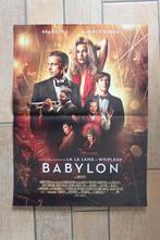 filmaffiche Babylon Margot Robbie Brad Pitt filmposter, Ophalen of Verzenden, A1 t/m A3, Zo goed als nieuw, Rechthoekig Staand