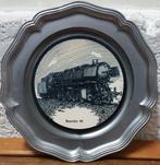 Tinnen wandbord stoomlokomotief Baureihe 44, Verzamelen, Spoorwegen en Tramwegen, Ophalen of Verzenden, Nieuw, Trein, Overige typen