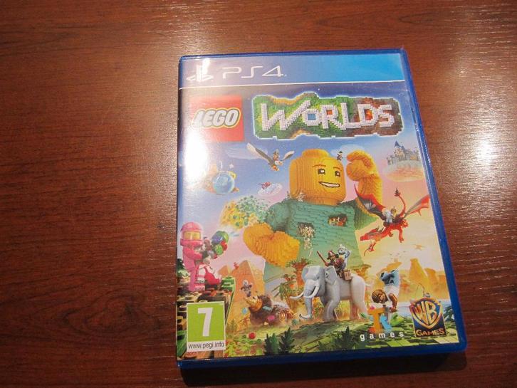 LEGO Worlds - PS4, Spelcomputers en Games, Games | Sony PlayStation 4, Zo goed als nieuw, Avontuur en Actie, 2 spelers, Vanaf 7 jaar