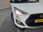 Hyundai VELOSTER 1.6 T-GDI i-Catcher Premium, Voorwielaandrijving, Gebruikt, 4 stoelen, Wit