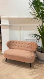 Bankje caramel Kita Jesper Home, Huis en Inrichting, Ophalen, Gebruikt, Tweepersoons, Minder dan 150 cm