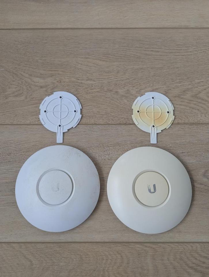 2 x Ubiquiti UniFi AP-AC lite accesspoint, Computers en Software, Accesspoints, Gebruikt, Ophalen of Verzenden