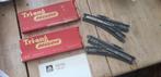 trein rails wissels tri-ang, Overige merken, Gebruikt, Gelijkstroom, Rails