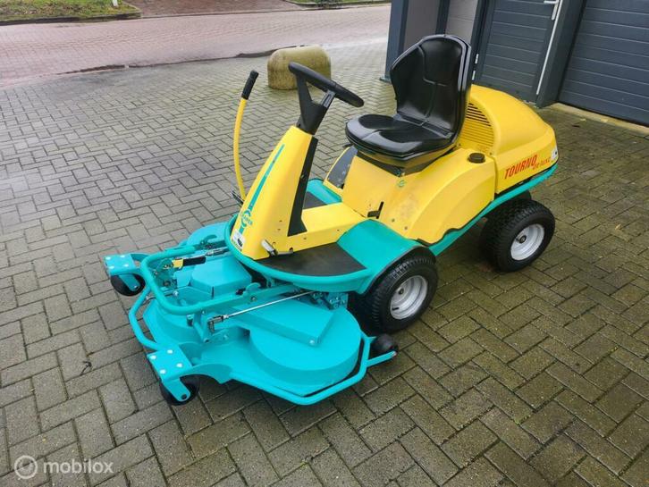 Zitmaaier Cramer Front maaier 2 cilinder  mulch, Tuin en Terras, Zitmaaiers, Zo goed als nieuw, Elektrische starter, Mulchfunctie