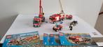 Lego City 7945 + 7239 Brandweer, Ophalen of Verzenden, Gebruikt, Complete set, Lego