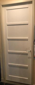 2 mooie massieve binnendeuren 88 x 231, Doe-het-zelf en Verbouw, Deuren en Horren, Ophalen, 80 tot 100 cm, 215 cm of meer, Binnendeur
