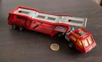 Grote vintage (1976) Matchbox car transporter K10, Ophalen of Verzenden, Gebruikt, Bus of Vrachtwagen
