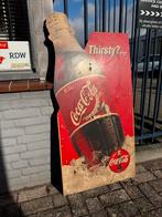 Vintage Coca-Cola Reclamebord XL, Ophalen, Reclamebord, Gebruikt, .