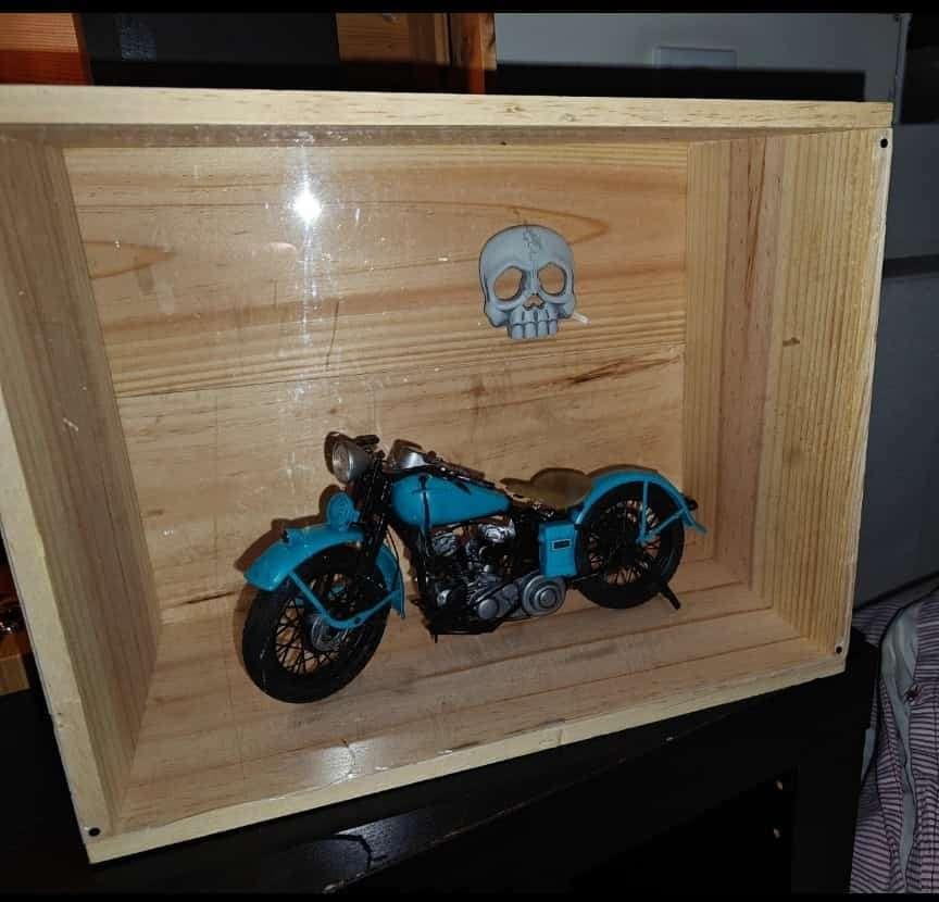 Revell 1/8 Harley Davidson, Verzenden, Groter dan 1:32, Auto, Revell