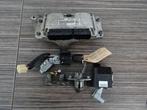 ECU Peugeot 107-C1-Aygo complete set incl sloten., Auto-onderdelen, Elektronica en Kabels, Ophalen of Verzenden, Herkomst onderdeel bekend