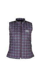 grijs/fuchsia geruite bodywarmer Horka Amazone maat 164 en M, Dames, Dressuur, Nieuw, Ophalen of Verzenden