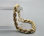 Gouden gedraaide koord armband. 2025/409, ., Ophalen of Verzenden, Zo goed als nieuw, .