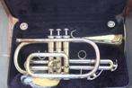 BES cornet (Fasch), Muziek en Instrumenten, Blaasinstrumenten | Trompetten, Overige typen, Gebruikt, Met koffer, Ophalen