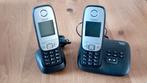 Gigaset A415A Duo Draadloze telefoon met antwoordapparaat, Gebruikt, Ophalen of Verzenden, 2 handsets
