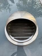 Rvs bolrooster 150mm vaste lamellen., Doe-het-zelf en Verbouw, Ventilatie en Afzuiging, Ophalen of Verzenden, Nieuw, Ventilator en Afzuiger