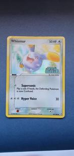 Whismur 69/100 ex Crystal guardians holo pokemon kaart, Ophalen of Verzenden, Zo goed als nieuw, Losse kaart