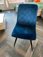 Eetkamerstoelen, Huis en Inrichting, Stoelen, Ophalen, Zo goed als nieuw, Blauw
